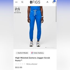 Figs High Waisted Zamora Jogger Scrub
Pants